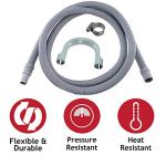 Universal Washing Machine and Dishwasher Drain Hose Kit