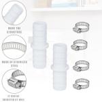 Leak-Proof Washing Machine Waste Pipe Connector Set