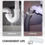 Leak-Proof Washing Machine Waste Pipe Connector Set