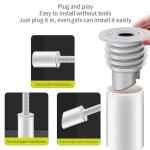 2PCS Silicone Washing Machine Waste Pipe Connectors