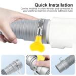 Universal Washing Machine Drain Hose Extension Kit