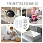 Leak-Proof Washing Machine Waste Pipe Connector Set