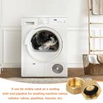 10 Pcs Brass Blanking Caps for Washing Machines