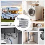 Universal Washing Machine Drain Hose Extension Kit