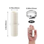 Leak-Proof Washing Machine Hose Connector 2 Pack