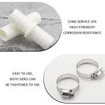 Leak-Proof Washing Machine Hose Connector 2 Pack
