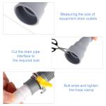3.5M Universal Washing Machine Drain Hose Kit