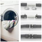 Leak-Proof Washing Machine Hose Connector 2 Pack