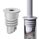 Silicone Drain Hose Seal Plug with Valve 35-40mm