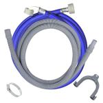Extra Long Washing Machine Hose Kit - 3.5m Inlet