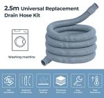 ilauke 2.5m Universal Drain Hose for Appliances
