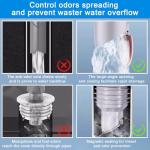 Silicone Drain Hose Seal Plug with Valve 35-40mm