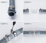 ilauke 2.5m Universal Drain Hose for Appliances