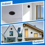 4-Inch Round Air Vent with Flyscreen Mesh