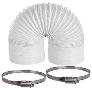 Qualtex 4M Tumble Dryer Vent Hose with Clamps