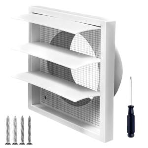 Dengthrive Tumble Dryer Vent Cover with Flyscreen