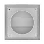 4" Grey External Air Vent Cover for Tumble Dryer