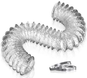 Hon&Guan 100mm Flexible Aluminum Ducting Hose 5m