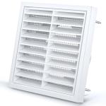 HG Power 100mm Louvred Air Vent Cover