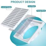 HG Power 100mm Louvred Air Vent Cover