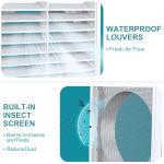 HG Power 100mm Louvred Air Vent Cover