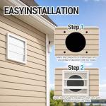 100mm External Air Vent Cover with Flyscreen