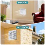 HG Power 100mm Louvred Air Vent Cover