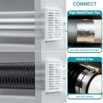 HG Power 100mm Louvred Air Vent Cover