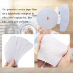 Universal Tumble Dryer Filter Replacement Kit - 15 Pcs