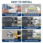 Stainless Steel Tumble Dryer Vent Cover with Hose