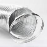 Adair Adjustable Stainless Steel Hose Clips - 2 Pack