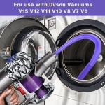 Dyson-Compatible Tumble Dryer Lint Vacuum Hose