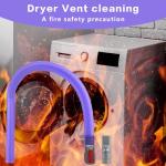 Dyson-Compatible Tumble Dryer Lint Vacuum Hose