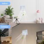 4-Inch White Vent Cover with Flyscreen, 2-Pack