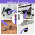 Dyson-Compatible Tumble Dryer Lint Vacuum Hose