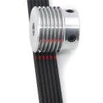 Black Neoprene V-Ribbed Drive Belt for Appliances