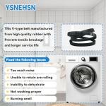 2 Pack Washer Drive Belt for GE Machines