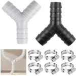 Washing Machine Y Connection Waste Splitter Adapter