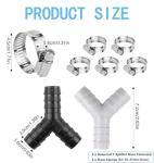 Washing Machine Y Connection Waste Splitter Adapter