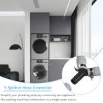 Washing Machine Y Connection Waste Splitter Adapter