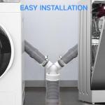 Washing Machine Waste Splitter Y Connector Adapter