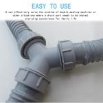 Washing Machine Y Connection Waste Splitter Adapter