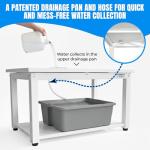 EZ Laundry Washing Machine Stand & Dryer Pedestal