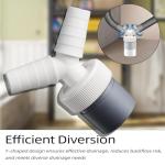 Y-Connection Waste Splitter for Washing Machines