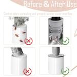 Washing Machine Drain Hose Connector and Seal Plug