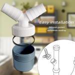 Y-Connection Waste Splitter for Washing Machines
