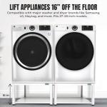 EZ Laundry Washing Machine Stand & Dryer Pedestal