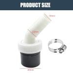 Washing Machine Waste Pipe Splitter Adapter Connector
