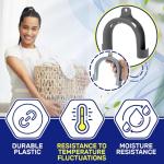 U-Shaped Hose Hanger for Washing Machine and Dishwasher