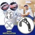 U-Shaped Hose Hanger for Washing Machine and Dishwasher